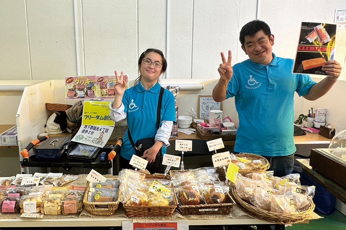 移動販売のようす②